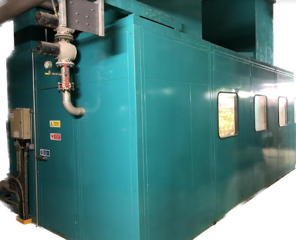 nullmage featuring Caterpillar 3516 natural gas generator - highlighting acoustic cover - used gas generators