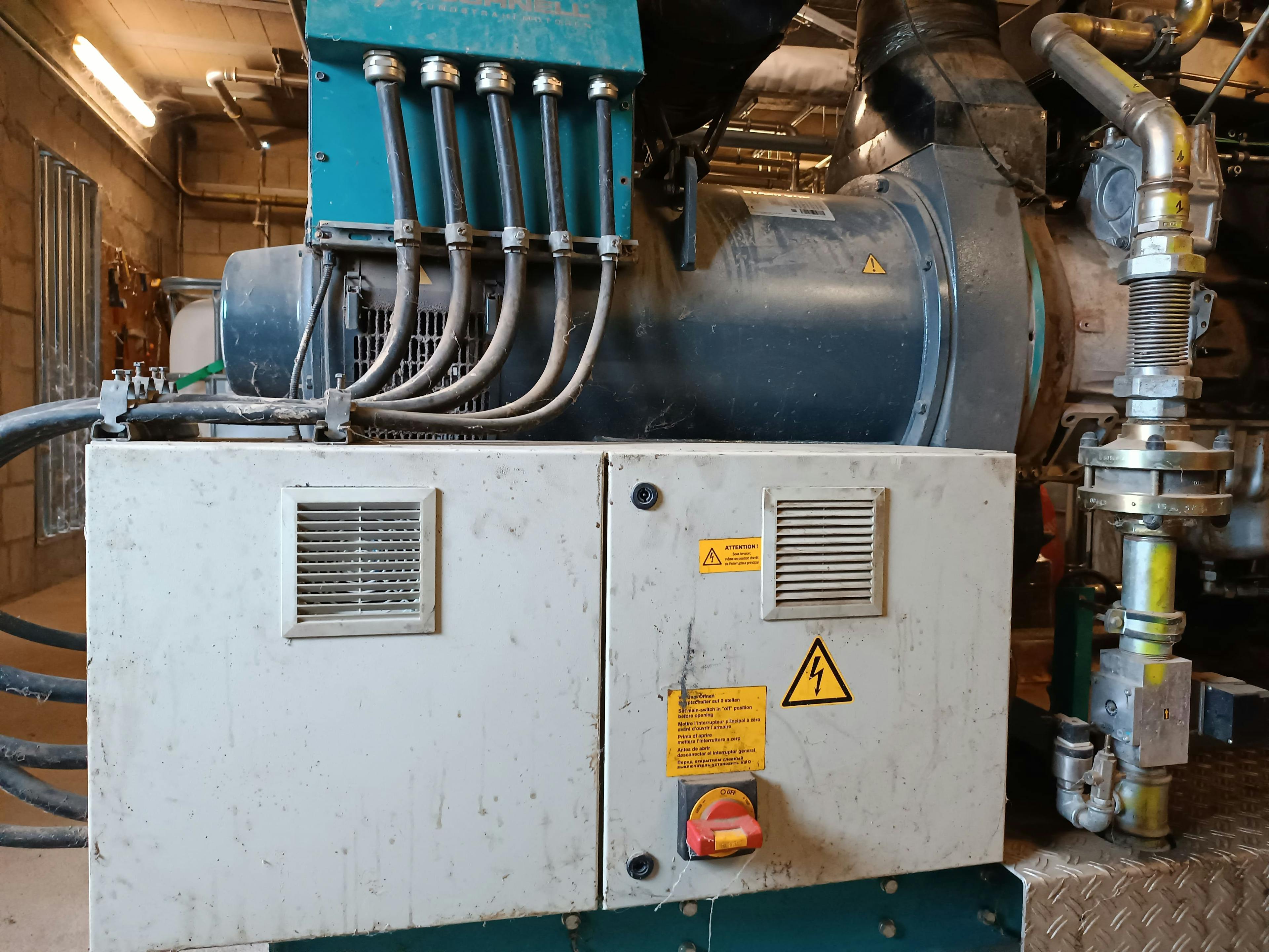 nullImage of Schnell CHP plant Biogas with Scania Engine 170kW with electrical control cabinet - second hand genset for sale