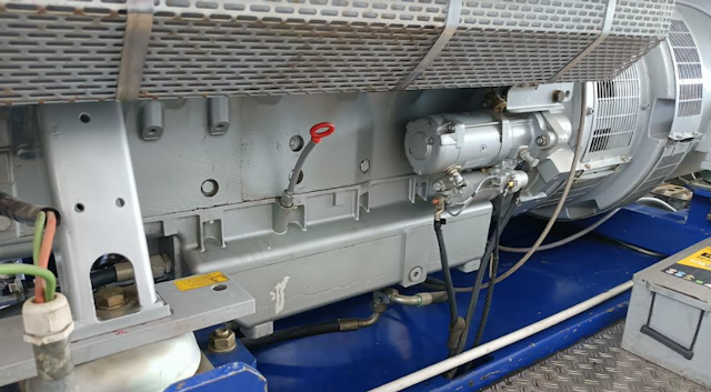 nullPhoto of MTU E3042Z6 Complete combined heat and power CHP natural gas genset with base frame - preowned generator for sale