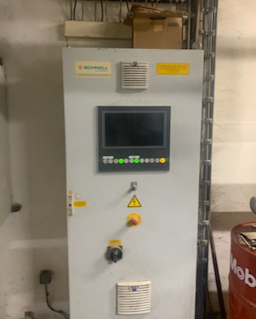nullImage of Scania Schnell 265kW Biogas Generator Set with control panel door - used genset for sale