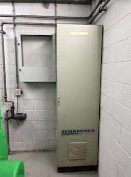 Jenbacher 316 9Photo showing control panel for 2 x Jenbacher 316GS BO3 Natural gas Generator Set - industrial generators for sale