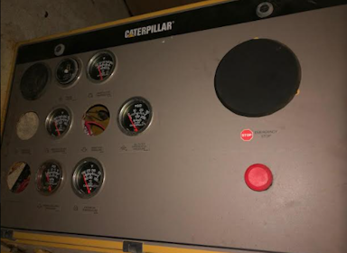 nullImage featuring Caterpillar 3516 natural gas generator - highlighting control panel - used gas generators