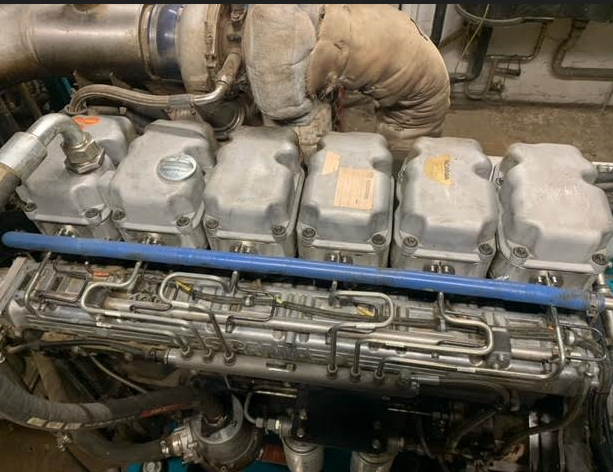 nullImage of Scania Schnell 265kW Biogas Generator Set with frame & Stamford alternator - secondhand gas generator for sale
