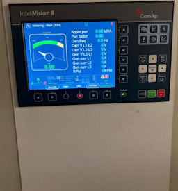 nullImage of Jenbacher 620 J620GSE01 Natural Gas Generator with Comap control panel display - preowned generator for sale uk