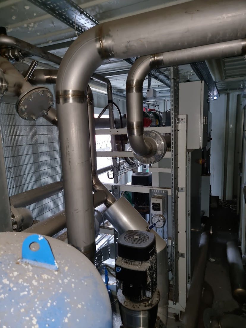 Calnetix containerised 4Image of 2 x GE Calnetix containerised ORC with pump and heat exchanger - secondhand orc turbine for sale