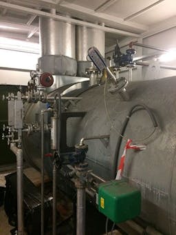 APROVIS 7Image of a Aprovis steam generator with boiler and generator - used steam turbine generators for sale