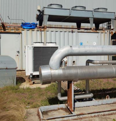 nullPhoto of MWM TCG2016 V16C Biogas Generator Set showing exterior of genset - industrial used genset for sale uk