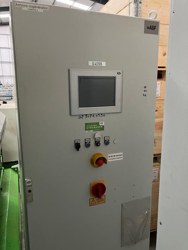 nullImage of 2G Agenitor 406 Complete Biogas Generator Set with control panel door - gas generator secondhand for sale