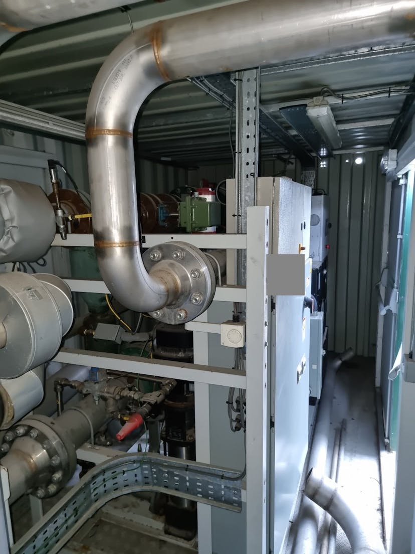 Calnetix containerised 5Photo of 2 x GE Calnetix containerised ORC with heat exchangers and pump - used orc generator for sale