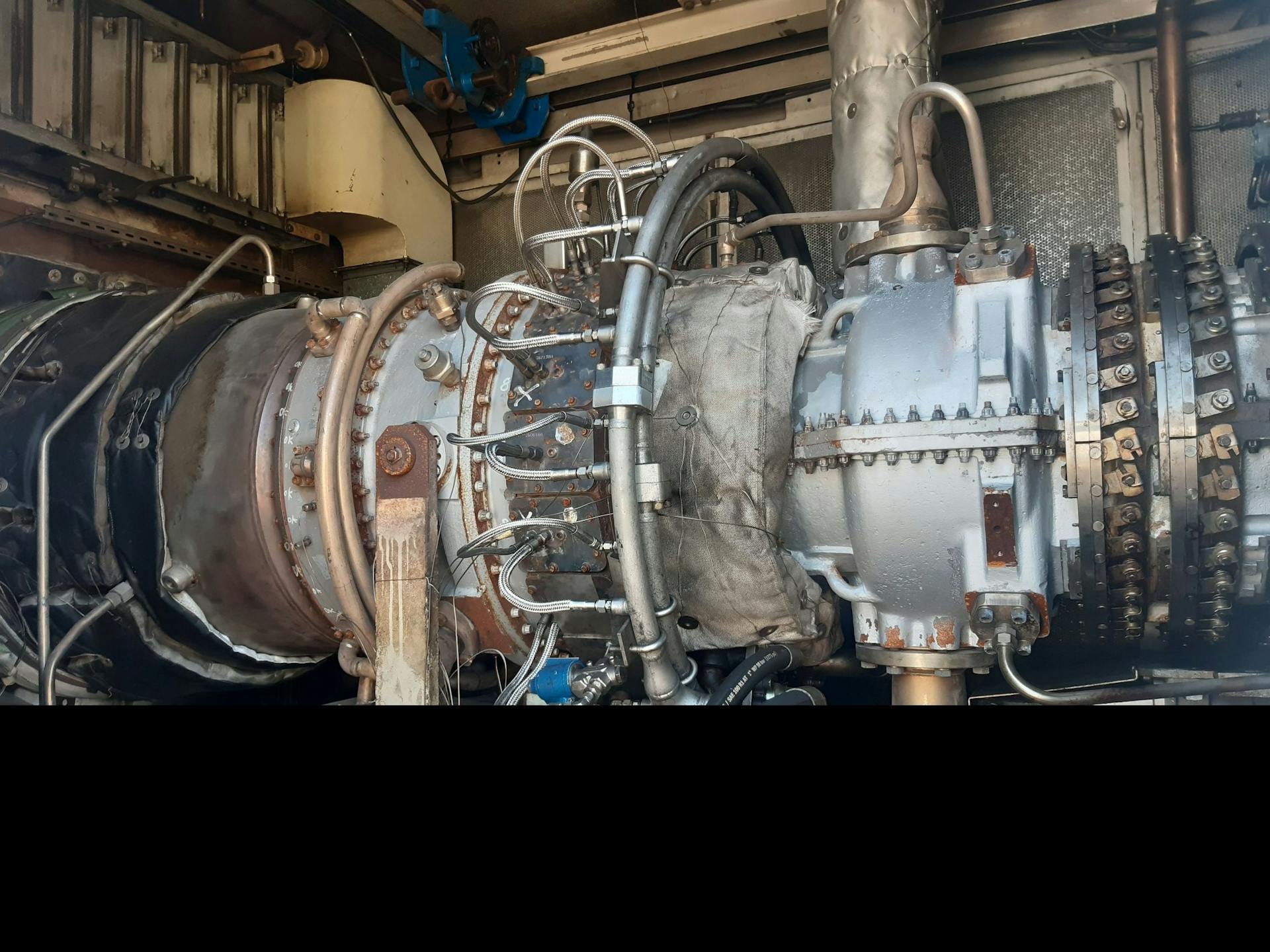 nullImage of Turbogas Turbine GE5/1 5MW complete turbogas turbine plant with recovery boiler - used gas turbine generator