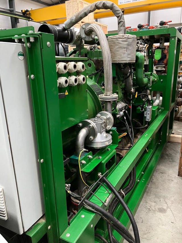 nullImage of 2G Agenitor 406 Complete Biogas Generator Set with alternator and gas line - generator used for sale uk