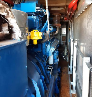 nullPhoto of MWM TCG2016 V16C Biogas Generator Set with gas engine alternator and gas line - used gas genset for sale uk