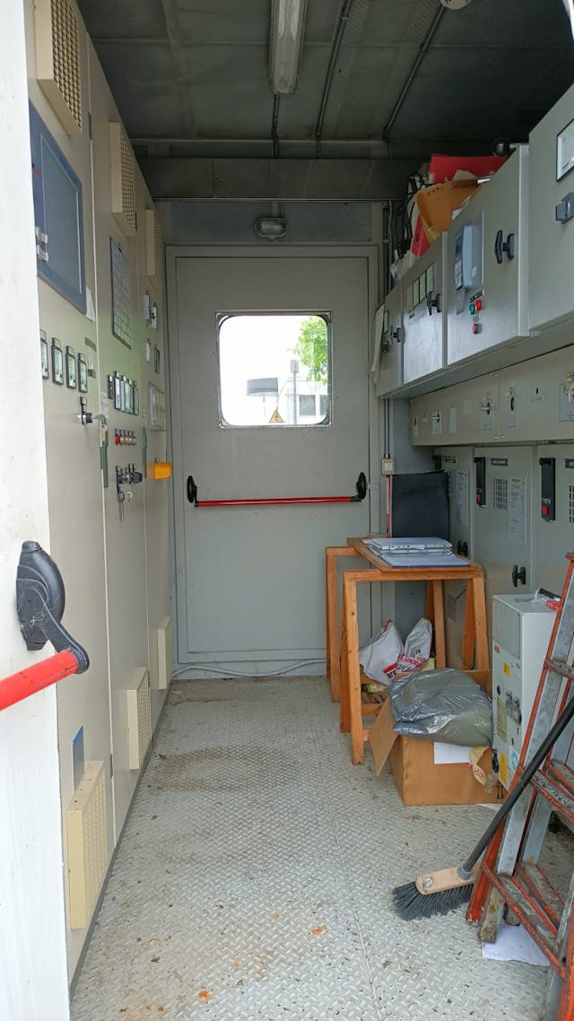 MWM2016 7Image of Deutz MWM2016 V16 natural gas complete containerised genset featuring the control panel - industrial used generators