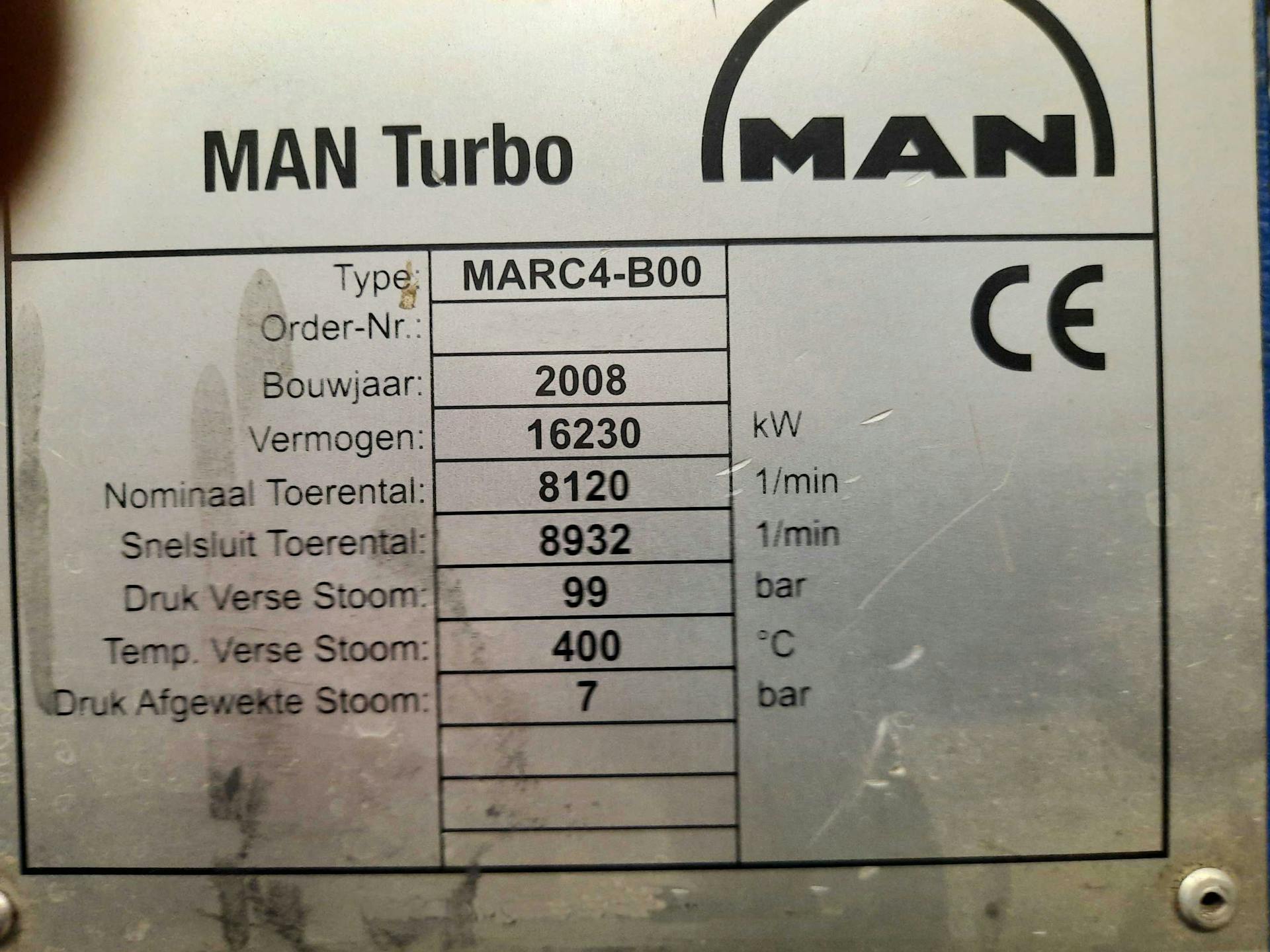 MAN TURBO back pressure turbine 5Photo of 16MW MAN TURBO back pressure turbine with specifications - steam turbine generator for sale